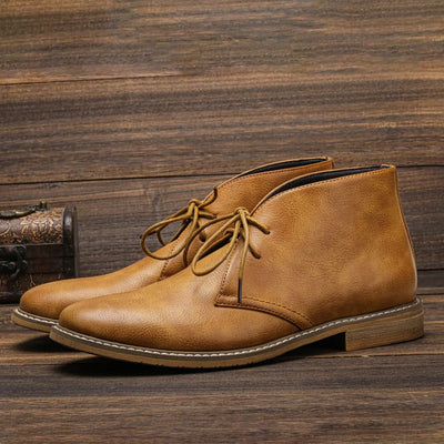 Herold™ | Elegantseid nahast chukka saapaid igapäevase mugavuse jaoks